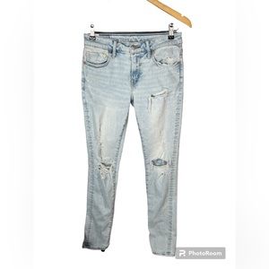 American Eagle Distressed Skinny Jeans